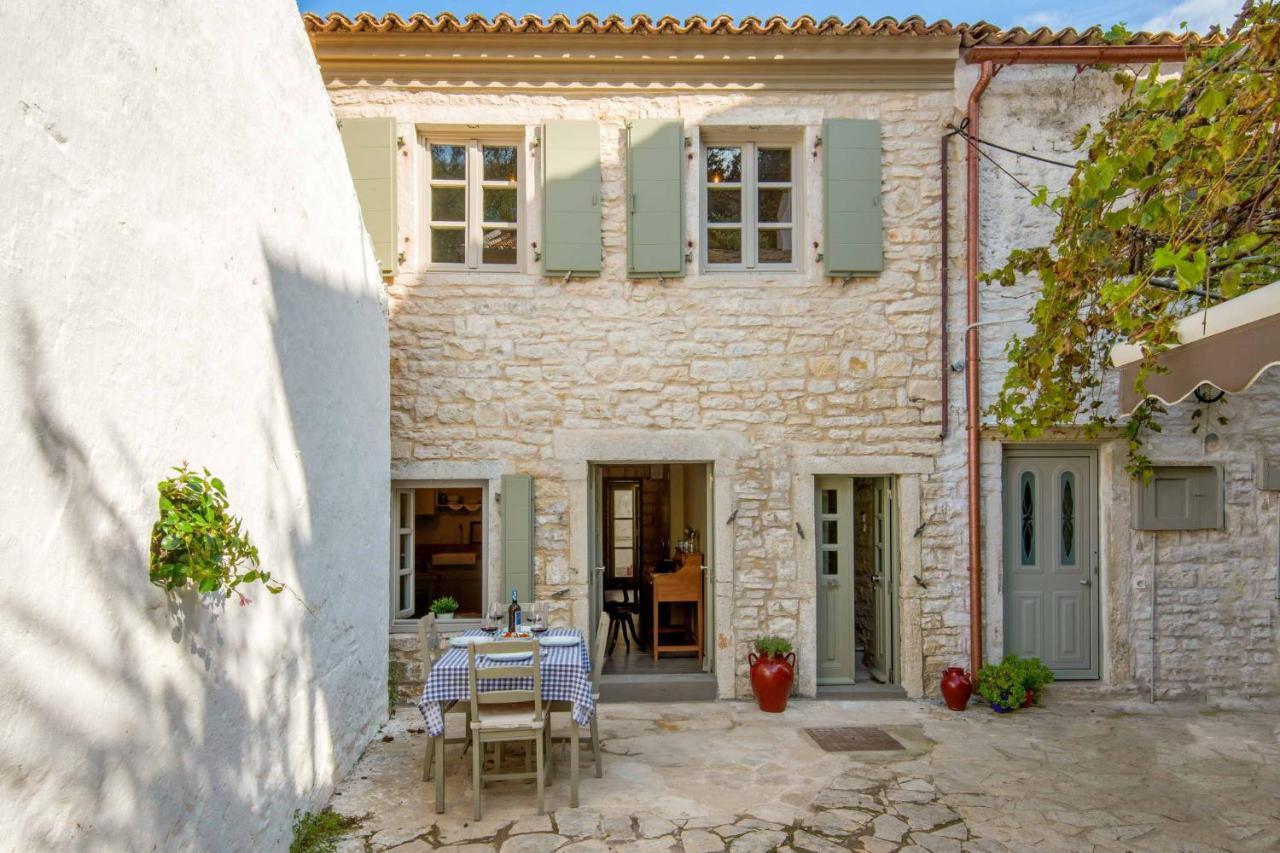 Apartamento Lakka Stone House 0 Gáios Exterior foto